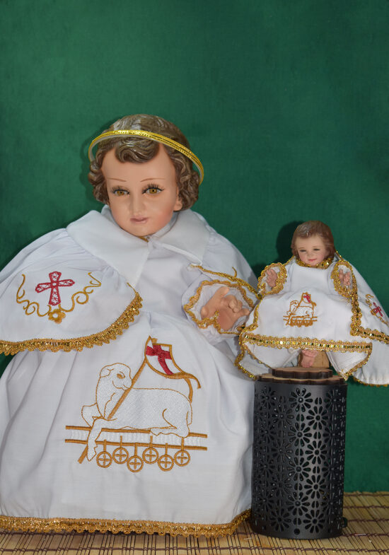 Niño Dios Vestido de Cordero de Dios