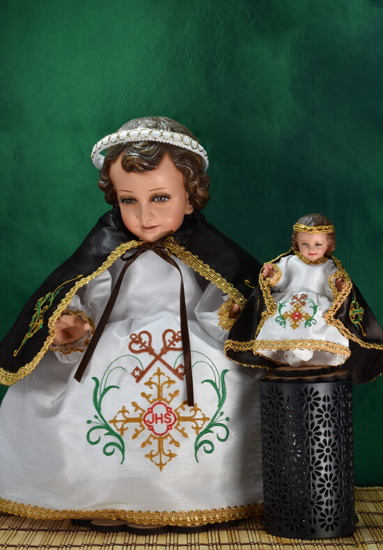 Niño Dios Vestido de san Benito
