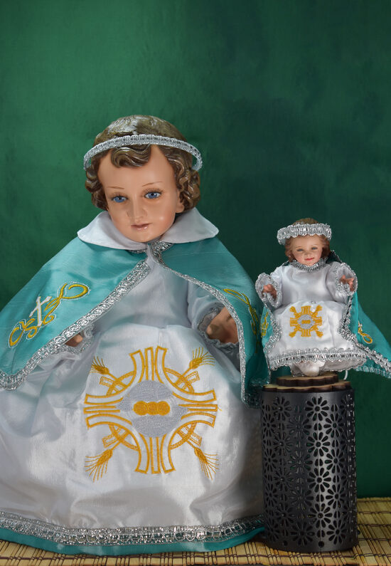 Niño Dios Vestido de Pescador de Hombres