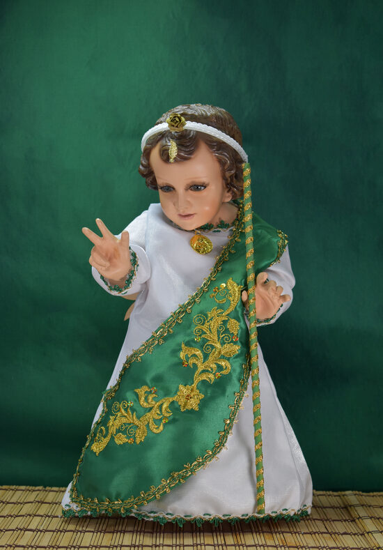 Niño Dios Vestido de San Judas Tadeo
