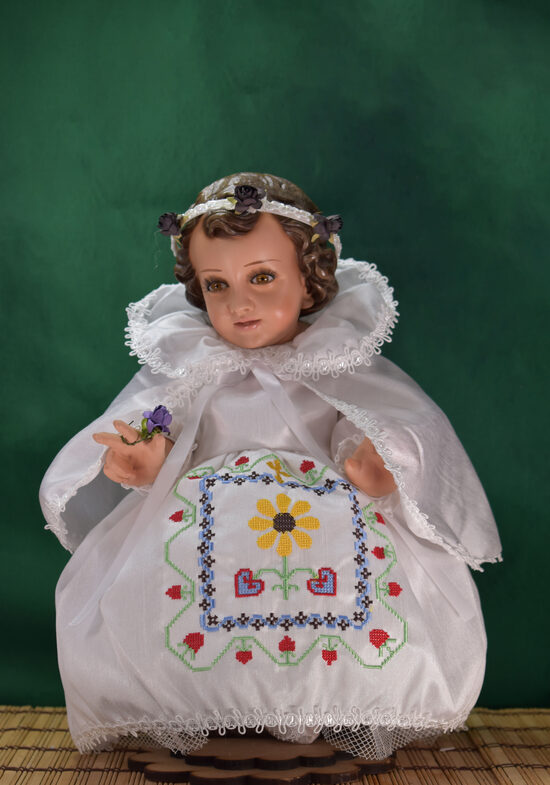 Niño Dios Vestido de Flores